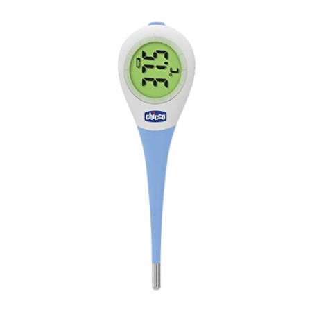 Chicco Flex Night Thermomètre numérique ultra-rapide et écran rétroéclairé