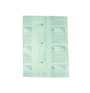 Ormed - Absorbent Gauze for Dressing, Sterile, for Medicare, Dab and Wound Protection, 100% Pure Cotton Type 20, 12/8 Threads Cm²