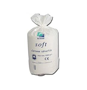 Gima 34838 Absorbent Cotton Pack, 1000 g, Pack of 10