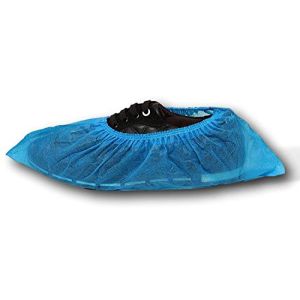 Lot De 1000 Sur-Chaussures Jetables Taille Unique Antidérapantes – Couvre Chaussures Bleus, Qualité Médicale