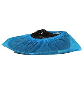Pack of 500 Disposable Non-Slip Shoe Covers One Size