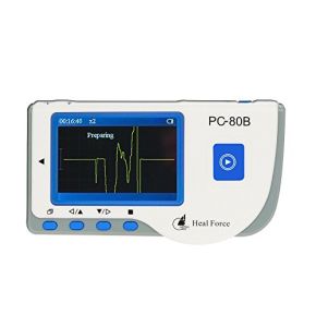 Heal Force PC-80B Easy Portable ECG Monitor with Cables