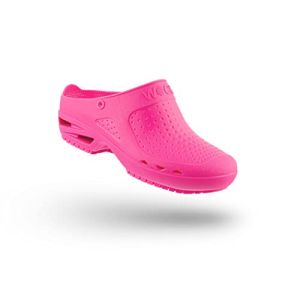 WOCK Bloc Open Sans Bride, Antistatic Medical Work Clog with Lemon Scent, Unisex Non-Slip and Machine Washable Shoe