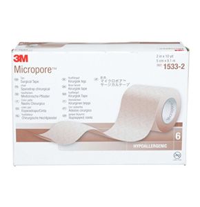 Sparadrap Couleur Chair, 3M Micropore, 1533-2