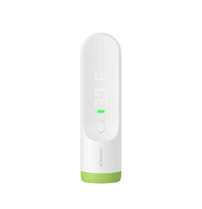 Withings Thermo - Thermomètre temporal connecté - Convient aux nourrissons, bébés, enfants et adultes - Fiable et hygiénique - Aucun contact nécessaire