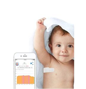 Thermomètre Connecté Axillaire TUCKY – Surveillance Température Continue et Position de Sommeil