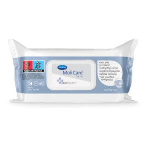 MoliCare Skin - Chamomile Impregnated Wipes - pH Neutral - Pack of 50 Units