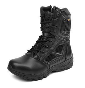 IODSON Lightweight Tactical Military Boots, Hiking Boots, Men's & Women's Work Motorcycle Trekking 8