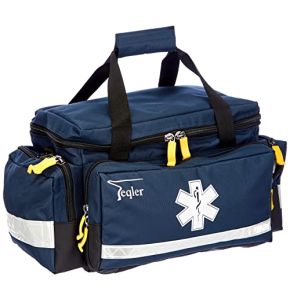 Teqler T-131064BL Sac De Premiers Secours Lüttich En Nylon Répulsif À L'Eau, Grand, 51 Cm X 26 Cm X 31 Cm