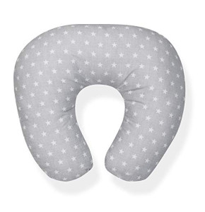 Interbaby - Star Gray Nursing Pillow 65 x 65 cm