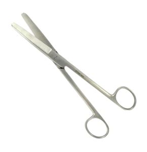 Cisaux Mousse Boue Rond Usage médicale Professionnel ou Domestique 14 cm INOX