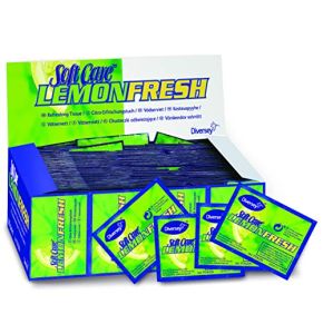 Diversey 7516226 Soft Care Lemon Fresh Hand Hygiene Wipes