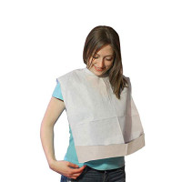 Disposable Cellulose and Polyethylene Bibs - Made in Italy