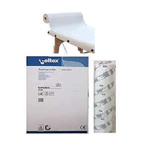 1 ROULEAU CELTEX COLLECTION DE DRAP D’EXAMEN MÉDICAL EN PURE CELLULOSE, 2 ÉPAISSEURS, 60 CM X 80 M