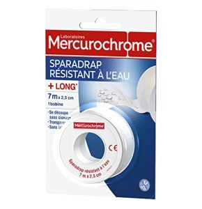 Sparadrap Résistant À L'Eau Mercurochrome - 7m