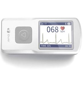 EMAY Bluetooth Moniteur ECG Portable pour iPhone et Android
