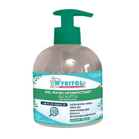 WYRITOL - Gel hydroalcoolique - Désinfectant mains - Antibactérien et virucide - Formule naturelle - 70,2% Ethanol - Parfum eucalyptus - 300 ML -...