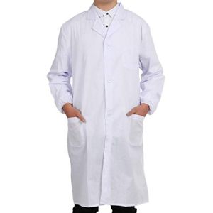Pinkpum Blouse Unisexe Manches Longues Adulte/Étudiant Scolaire Sergé 250 Grammes L - Chimie Et Laboratoire