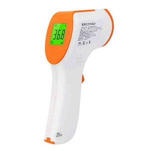 Hanchen sans contact Thermomètre digital Thermomètre auriculaire et frontal pour bébé avec avertissement de haute température rétroéclairage...