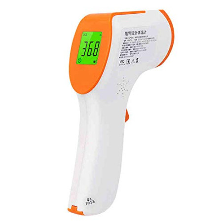 Hanchen sans contact Thermomètre digital Thermomètre auriculaire et frontal pour bébé avec avertissement de haute température rétroéclairage...