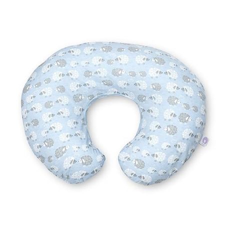 Chicco Boppy Coussin d'Allaitement pour Bébés 0+ Mois, Forme Ergonomique avec Insert Miracle Middle, Coussin Enfant et Nid Bébé pour l'Allaitem...