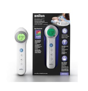 Braun BNT400EE No Touch + Touch Thermomètre Avec Précision D'âge