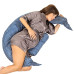 Koala Babycare Coussin de Grossesse pour Dormir XXL - Coussin Allaitement Confortable Multifonctionnel - Housse Amovible 100% Coton - Koala Hug Plu...