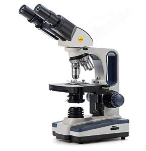 SWIFT Microscope SW350B 40X-2500X, Microscope Optique Binoculaire Rechargeable, Compatible avec l'appareil Photo