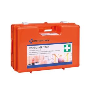 First Aid Only Trousse de Secours à Poignée avec Séparations et Fixation au Mur