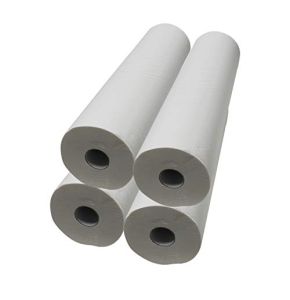 Vivezen - White Examination Sheet 50, 60, 70 or 84 cm - 34g/m² Double Thickness Waffle 100% Pure Cellulose Wadding - Pack of 1, 4 or 9