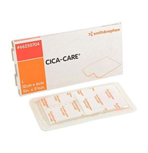 Cica Care 12cm x 6cm feuille de gel de silicone les cicatrices