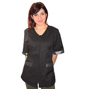 Petersabitidalavoro Black Work Blouse with Insert for Women