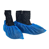 déliktess MFB Provence® - Lot de 100 surchaussures - Couvre Chaussures Jetables - polypropylène - bleu