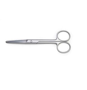 Mayo Surgical Scissors, Surgical Instrument, Straight, First Aid, Stainless Steel, Blunt Straight 14cm - MSI 1881/05