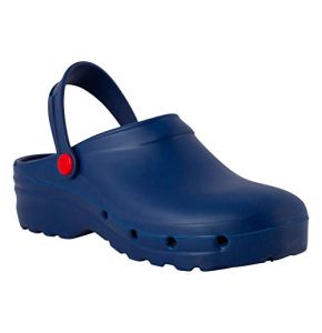 REPOSA Light Shock Sabots infermiere, Chaussures infirmières Chaussures de santé EVA réticulées Confortables et légères, Tige fermée, Trous ...