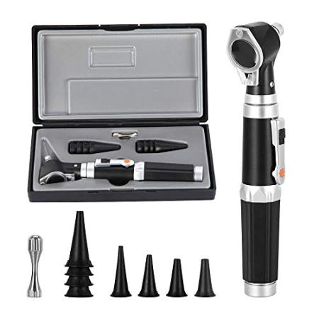 Mini Otoscope Oreille, Bysameyee Grossissement Diagnostic Inspection Scope de l'oreille avec LED Illumination Directe Oreille Outil Sain pour Méde...