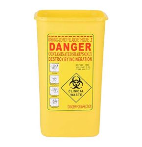 KSTE Needle Container - Medical Plastic Container for Sharp Objects