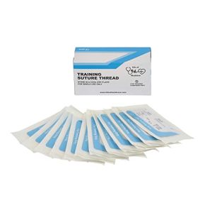 Silk Suture Thread (Pack of 12) | Best Practice Suture Thread