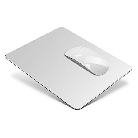 Vaydeer Tapis de Souris Rigide Tapis Souris Mac Design Double Face Lisse et Ultra Mince, Métal Aluminium Mouse Pad étanche Contrôle Rapide et pr...