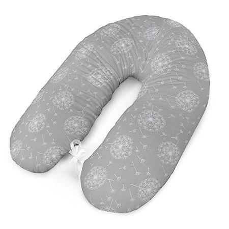 Amilian 170cm Nursing Pillow - Dandelion Gray Design