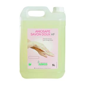 ANIOSAFE SAVON DOUX HF - BIDON DE 5L - ANIOS