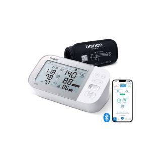 OMRON X7 Smart moniteur de tension artérielle, Bluetooth, Tensiomètre bras, détecte risque d'AFib, validé cliniquement - MAINTENANT avec 6 mois...