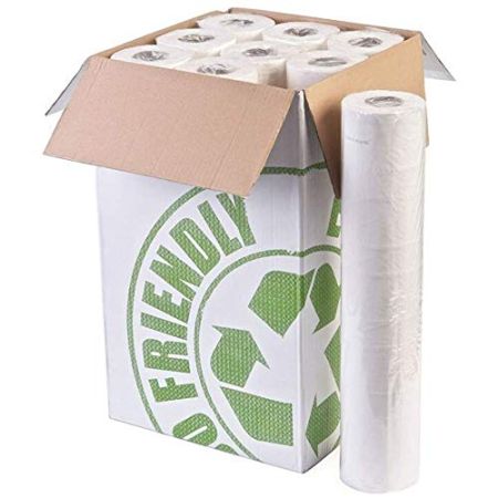 LPM - Drap D'examen Gaufré Pure Ouate Blanche - Largeur 50 cm - 9 Rouleaux