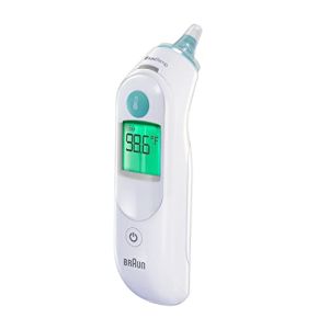 Braun ThermoScan 6, IRT6515 – Thermomètre auriculaire numérique pour adultes, bébés, tout-petits et enfants – Rapide, doux et précis avec des résultats à code couleur Braun ThermoScan 6, IRT6515 – Thermomètre auriculaire numérique pour adultes, bébés, tout-petits et enfants – Rapide, doux et précis avec des résultats à code couleur