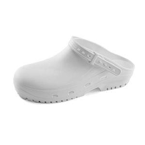 Schu'zz Bloc - Sabot Autoclavable Femme - Chaussures de Bloc Opératoire - Antidérapant, Stérélisable et Confortable - Norme en Iso 20347 - Blan...