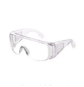1 paire de lunettes de sécurité, lunettes de protection médicales, protection contre la salive, la poussière, le cyclisme, la vapeur pour la vie quotidienne, le bricolage, le meulage, le médical