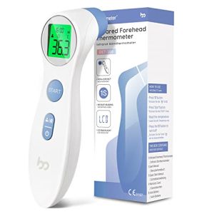 Thermomètre Frontal Fiable pour Mesurer la Fièvre, Thermometre Medical Infrarouge Digital sans Contact 2 en 1 à la Lecture Directe et Précise, Ecran LCD, pour Toute la Famille Adulte Bebe(Blanc) Thermomètre Frontal Fiable pour Mesurer la Fièvre, Thermometre Medical Infrarouge Digital sans Contact 2 en 1 à la Lecture Directe et Précise, Ecran LCD, pour Toute la Famille Adulte Bebe(Blanc)