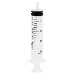 3-Piece Syringe 20ml / Pack of 5 - Quality Medical Equipment