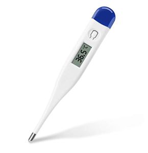 Thermomètre Médical 0.1°C Pour Adulte, Enfant, Nourrisson - DAFFODIL HPC300 - Mesure Buccale Axillaire Rectale Fièvre Ovulation Fiable - Écran LCD
