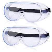 Lunettes médicales de protection oculaire, anti-spittle/goulottes de salive, lunettes de vue complète, lunettes de sécurité résistantes aux fl...